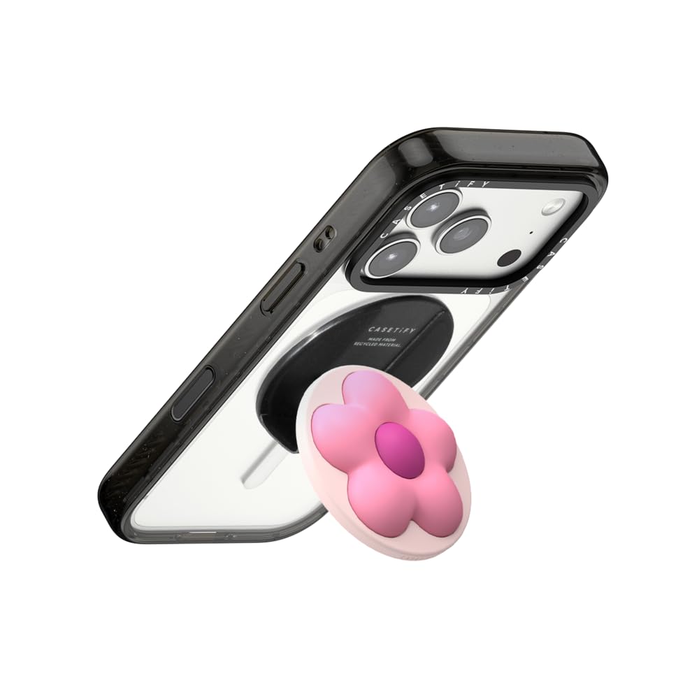 CASETiFY フラワーデザイン グリップスタンド Amazon.co.jp: CASETiFY Snappy™ フラワーグリップスタンド [MagSafe